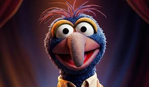 The Muppet with Long Hooked Beak